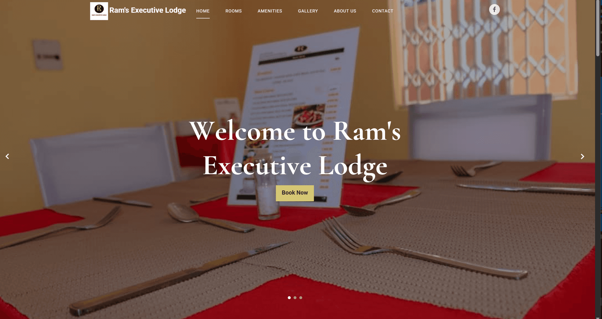 Rams Lodges Website